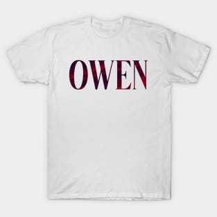 Owen - Simple Typography Style T-Shirt